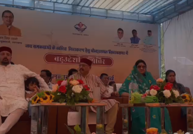 बीरोंखाल में सोमनाथ स्वाभिमान पर्व पर लगा महा-शिविर, सतपाल महाराज ने किया उद्घाटन