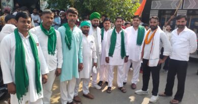 गांव-गांव से ट्रैक्टरों पर सवार होकर पहुँचे ग्रामीण: राष्ट्रीय टीम का हुआ भव्य स्वागत, एकता और संगठन की मजबूती का दिया गया संदेश