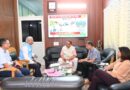 दुपहिया इलेक्ट्रिक वाहन से अचानक उपनल मुख्यालय पहुंचे गणेश जोशी