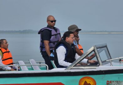 मुख्यमंत्री  पुष्कर सिंह धामी ने गदरपुर में अंतर्राष्ट्रीय क्याकिंग एवं कैनोइंग प्रतियोगिता की तैयारियों का लिया जायजा