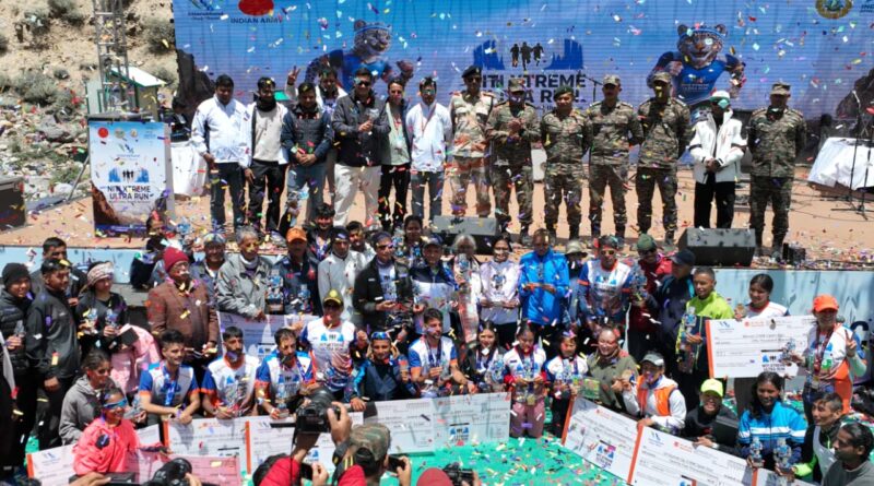 नीति एक्सट्रीम अल्ट्रा रन 2026 का सफल समापन; चीन सीमा से सटे नीति घाटी ने रचा नया इतिहास