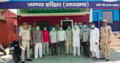 लक्सर पुलिस का कड़ा एक्शन; सरेआम लड़ाई-झगड़ा कर शांति व्यवस्था बिगाड़ने वाले 09 आरोपी हिरासत में