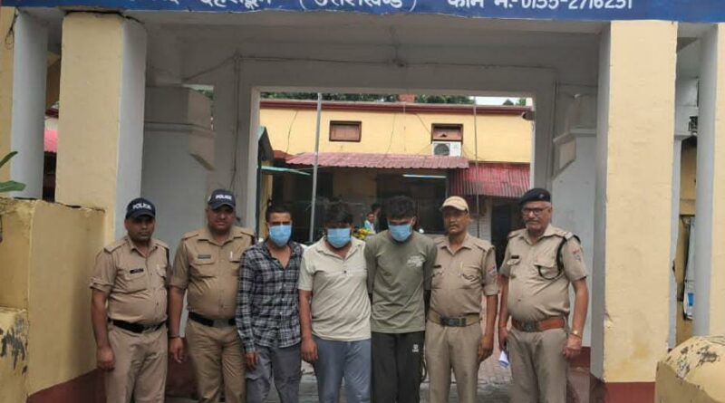 ऑपरेशन प्रहार: सहसपुर हत्याकांड का मुख्य आरोपी अमन हरियाणा से गिरफ्तार