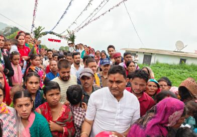 मंत्री कैड़ा ने किया कालाआगर धुरा मोटर मार्ग के निर्माण कार्य का लोकार्पण