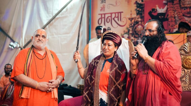 2036 ओलंपिक संकल्प कांवड़ यात्रा को संतों का मिला आशीर्वाद