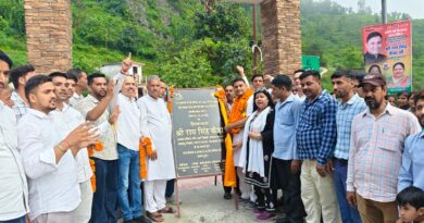 मंत्री कैड़ा ने किया छोटा कैलाश मंदिर मे 2 करोड़ 65 लाख की लागत से होने वाले सौन्दर्यकरण, पुनर निर्माण कार्य का शुभारम्भ
