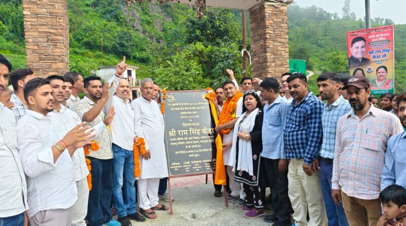 मंत्री कैड़ा ने किया छोटा कैलाश मंदिर मे 2 करोड़ 65 लाख की लागत से होने वाले सौन्दर्यकरण, पुनर निर्माण कार्य का शुभारम्भ