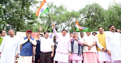 मुख्यमंत्री ने प्रदेशवासियों से स्वतंत्रता दिवस पर अपने घरों में तिरंगा फहराने का किया आवाह्न