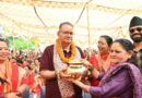 महिला हरितालिका तीज उत्सव में शामिल हुए कैबिनेट मंत्री गणेश जोशी, महिलाओं को दी शुभकामनाएं