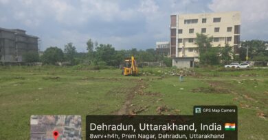 झाझरा में 5 बीघा अवैध प्लॉटिंग पर चला MDDA का बुलडोजर