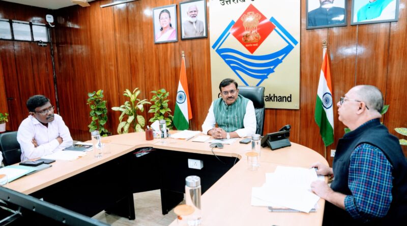 ज्योलिकोट, नैनीताल दूषित पेयजल प्रकरण पर मुख्य सचिव ने ली अधिकारियों के साथ बैठक