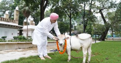  देहरादून में पहली बार नैनो गाय को देखकर खिले पशु प्रेमियों के चेहरे