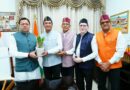 मुख्यमंत्री  पुष्कर सिंह धामी से उत्तराखंड महापरिषद, लखनऊ के प्रतिनिधि  भरत सिंह बिष्ट ने की भेंट